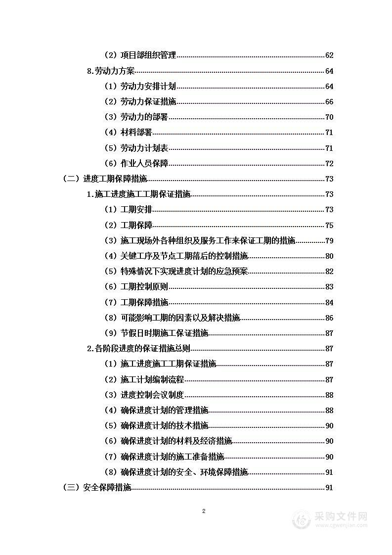 土地整治项目投标方案