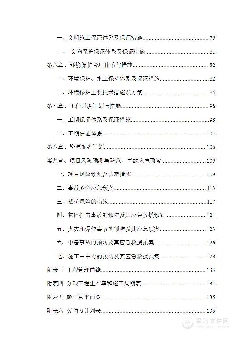 桩基施工专业分包工程投标方案