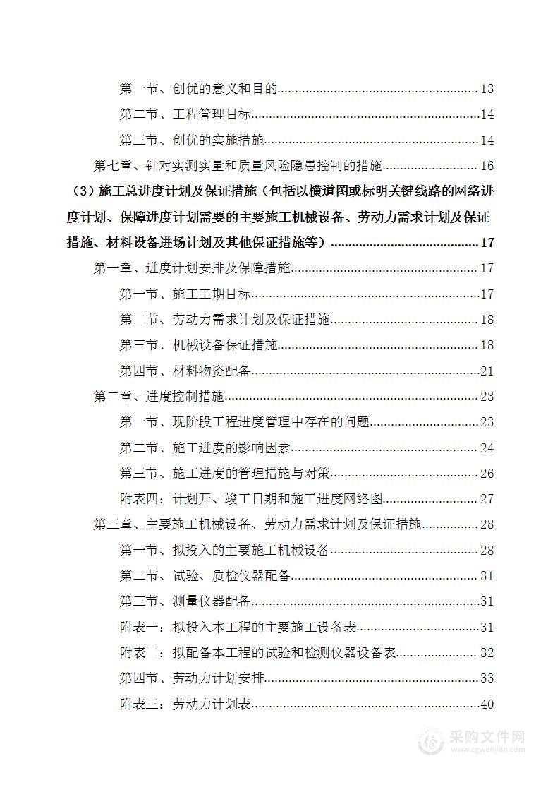 电梯门套专业分包工程投标方案