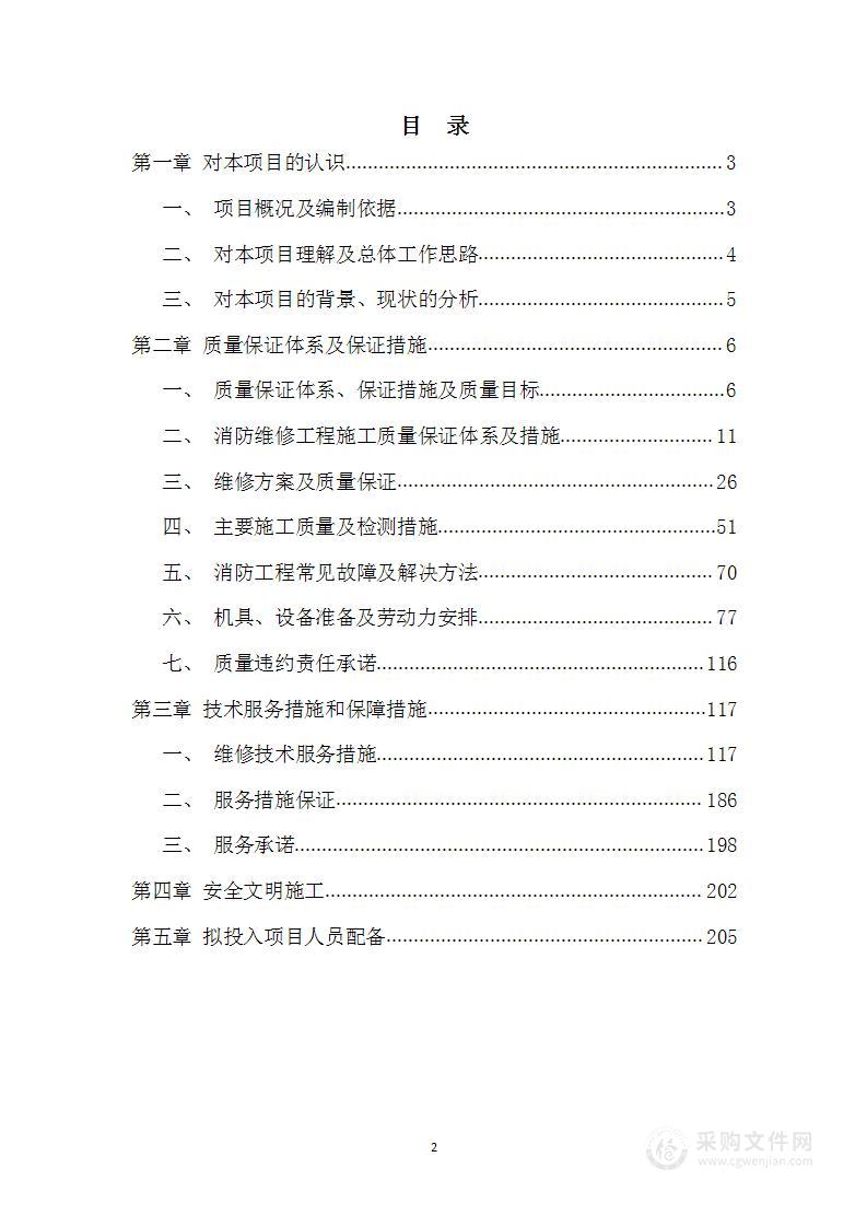 小区、社区消防设施维修工程