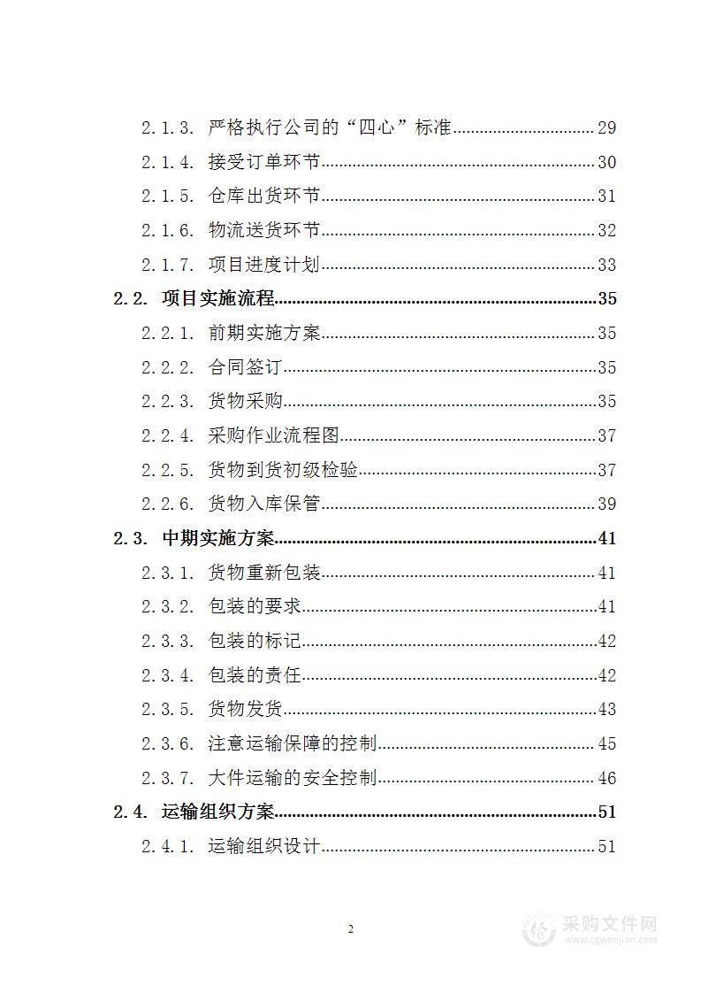 床上用品采购 投标方案（技术标326页）